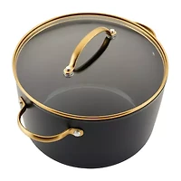 Farberware Forged Induction Ceramic Nonstick Cookware Set 9-Pc, Black