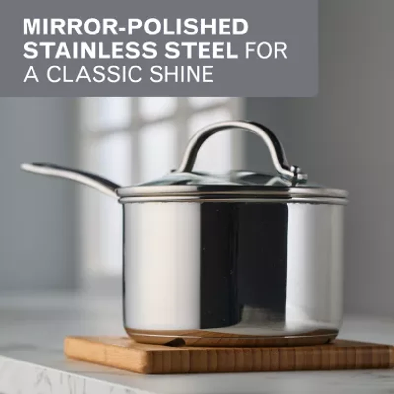 Farberware Millennium Stainless Steel 10-pc. Cookware Set