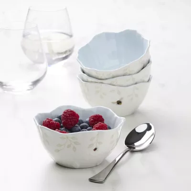 Lenox Butterfly Meadow 4-pc. Porcelain Dessert Bowl