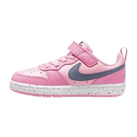 Nike Court Borough Low Little Kid Girls Sneakers