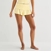 Arizona Cloud Kissed Womens Juniors Pajama Shorts