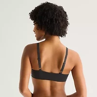 Arizona Body Cloud Kissed Wireless Triangle Plunge Pullover Bra