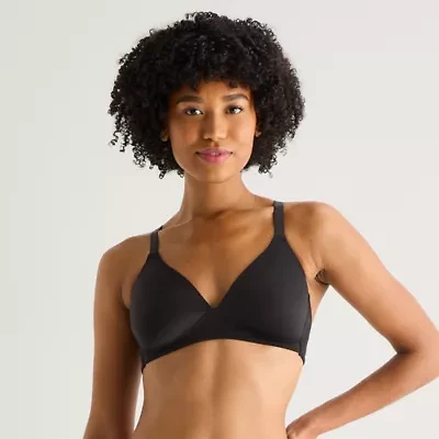 Arizona Body Cloud Kissed Wireless Triangle Plunge Pullover Bra