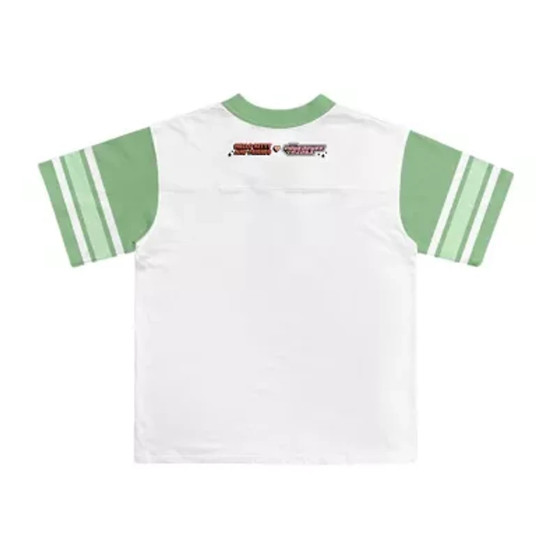 Little & Big Kid Girls V Neck Short Sleeve Hello Kitty Graphic T-Shirt