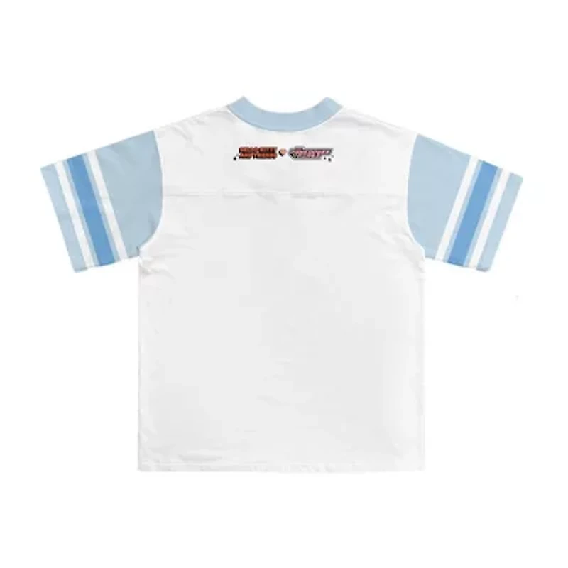 Little & Big Kid Girls V Neck Short Sleeve Regular Fit Hello Kitty Graphic T-Shirt