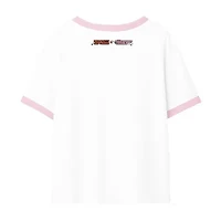 Little & Big Kid Girls Round Neck Short Sleeve Regular Fit Hello Kitty Powerpuff Graphic T-Shirt