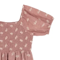 Rare Editions Big Kid Girls Short Sleeve Maxi Dress