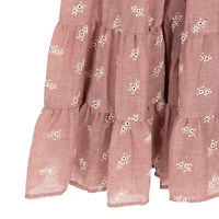 Rare Editions Big Kid Girls Short Sleeve Maxi Dress