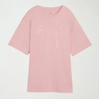 PUMA Womens Crew Neck Short Sleeve Active T-Shirt