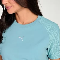 PUMA Womens Short Sleeve T-Shirt Dress