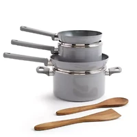 Cooks Ceramic 8-pc. Cookware Set