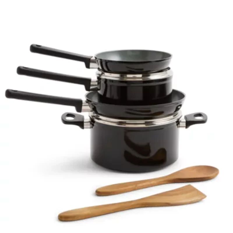 Cooks Ceramic 8-pc. Cookware Set