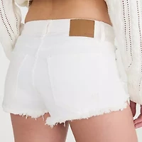 AEROPOSTALE Womens 2 1/2" Low Rise Juniors Denim Short