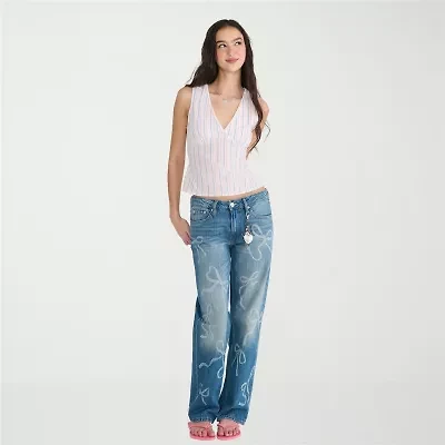 AEROPOSTALE Womens Juniors Baggy Fit Jean