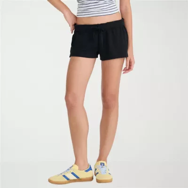 AEROPOSTALE Womens Mid Rise Juniors Pull-On Short