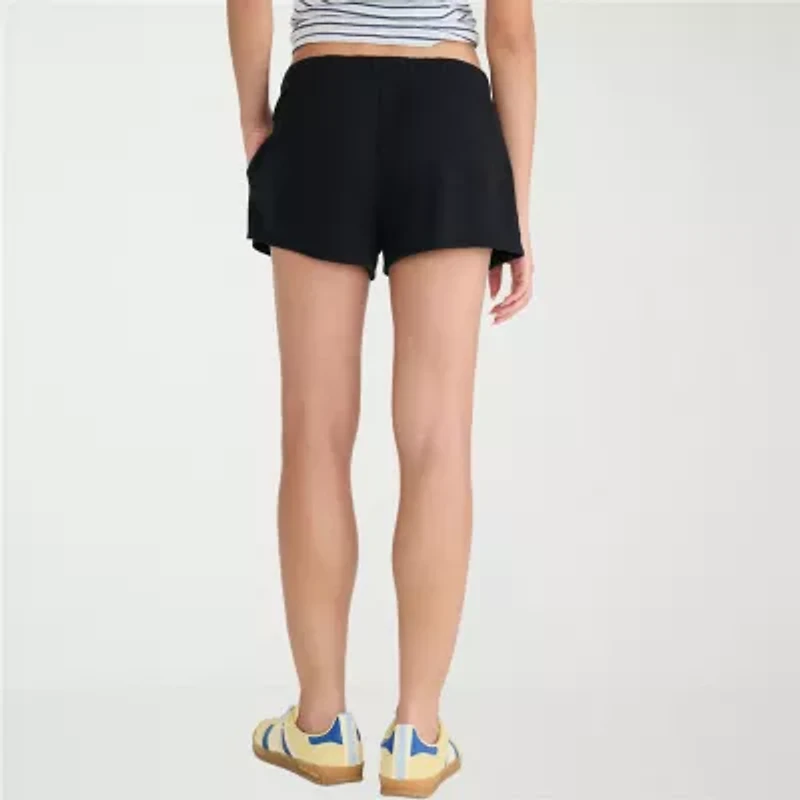 AEROPOSTALE Womens Mid Rise Juniors Pull-On Short
