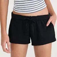 AEROPOSTALE Womens Mid Rise Juniors Pull-On Short