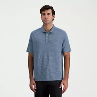 Haggar Raglan Mens Regular Fit Short Sleeve Polo Shirt