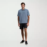 Haggar Raglan Mens Regular Fit Short Sleeve Polo Shirt