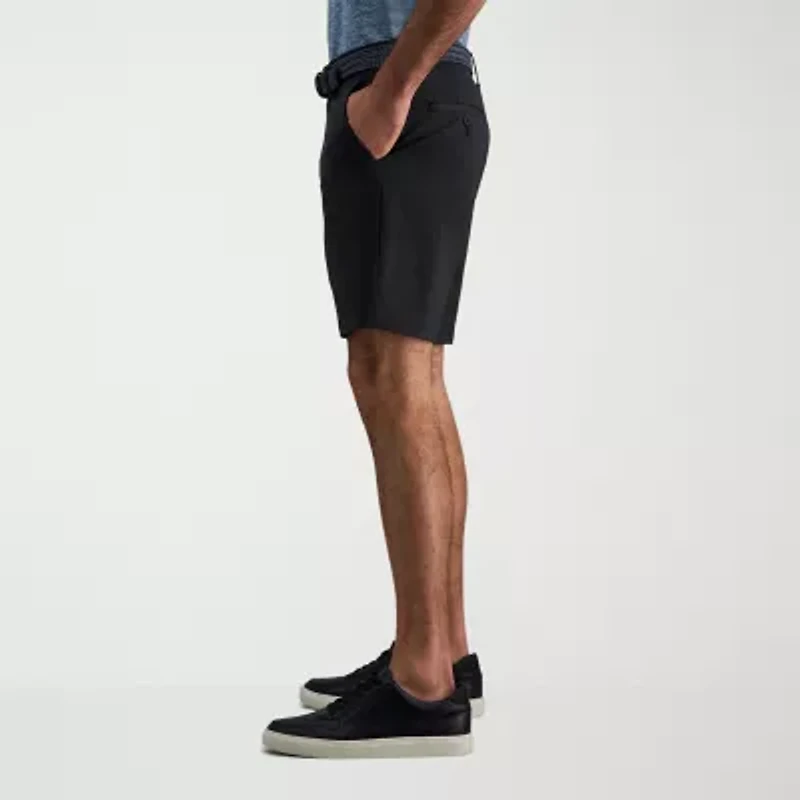 Haggar Mens 9" Stretch Fabric 1 Pair Chino Short