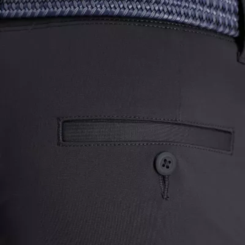 Haggar Mens 9" Stretch Fabric 1 Pair Chino Short