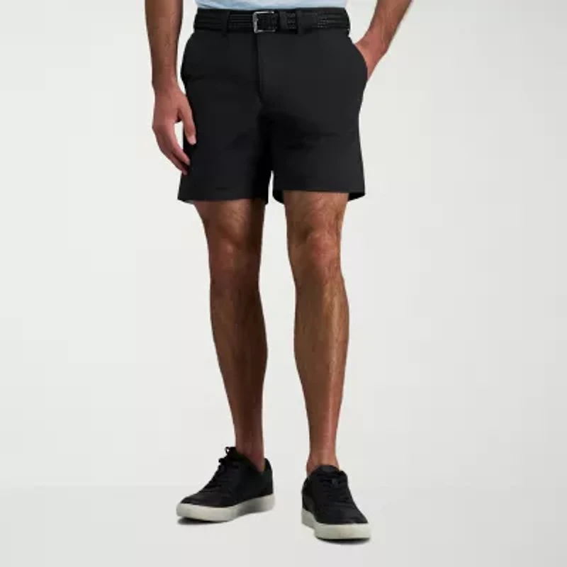 Haggar Sport Performance Mens 7" Stretch Fabric Chino Short