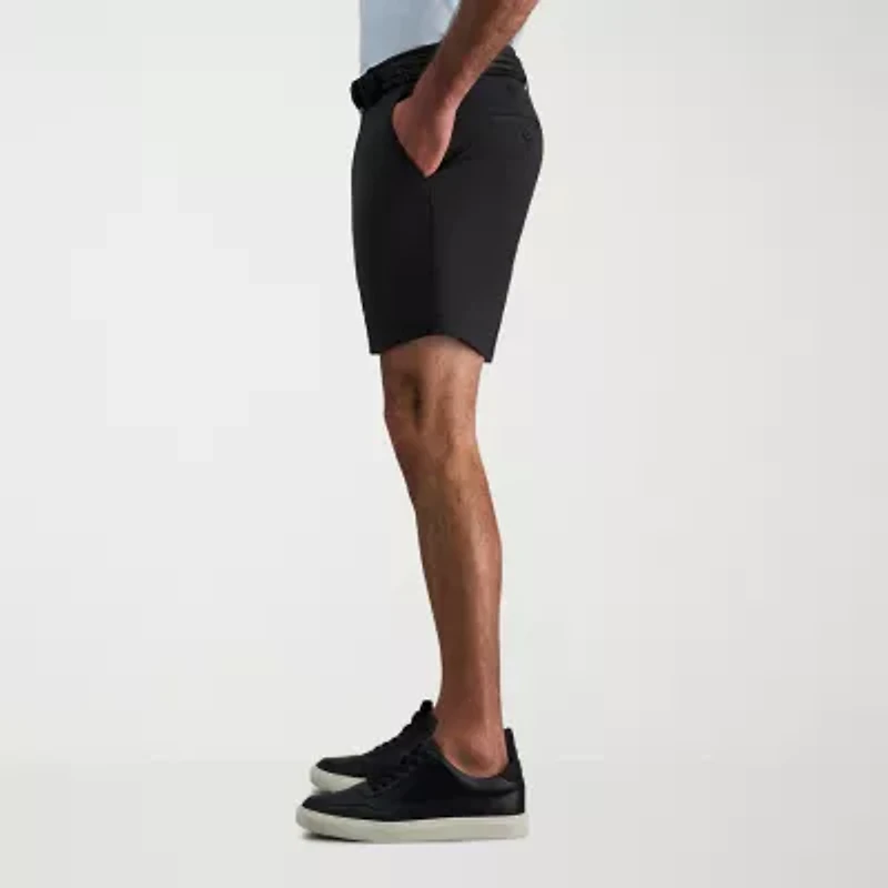 Haggar Sport Performance Mens 7" Stretch Fabric Chino Short