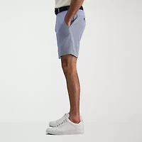 Haggar Cool 18 Pro Mens 7" Mid Rise Moisture Wicking 1 Pair Golf Short