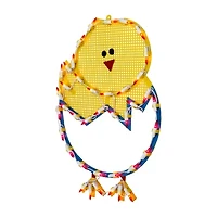 Northlight 17" Lighted Hatching Baby Chick In Egg Easter Window Decor