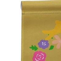 Northlight 18" Hopping Bunnies Happy Floral Outdoor Garden Flag