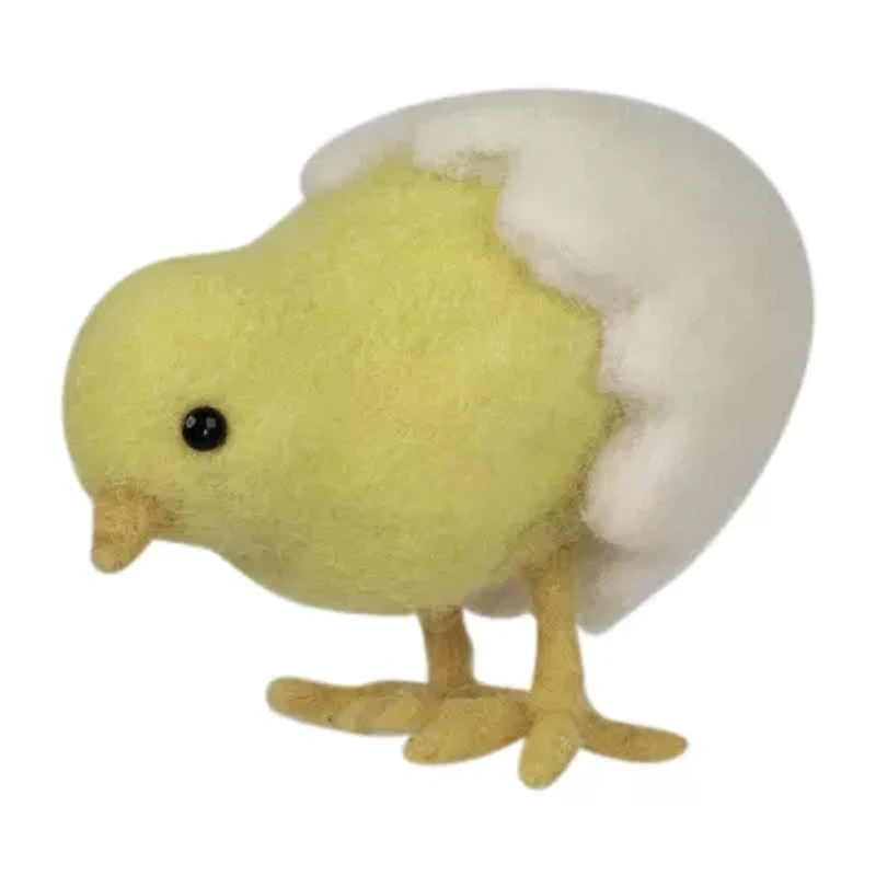 Northlight 5" Hatching Egg Baby Spring Chick Easter Figurine