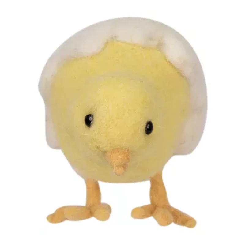 Northlight 5" Hatching Egg Baby Spring Chick Easter Figurine