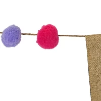 Northlight 80" Embroidered Hanging Banner