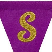 Northlight 80" Embroidered Hanging Banner