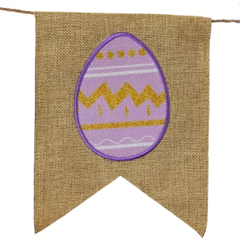 Northlight 80" Embroidered Hanging Banner