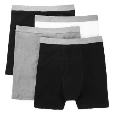 Stafford Mens 4 Pack Boxer Briefs 302866