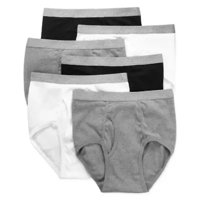 Stafford Full-Cut Mens 6 Pack Briefs 302852