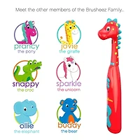 Brusheez Kid's Electric Toothbrush Set - Pepper the Dinosaur