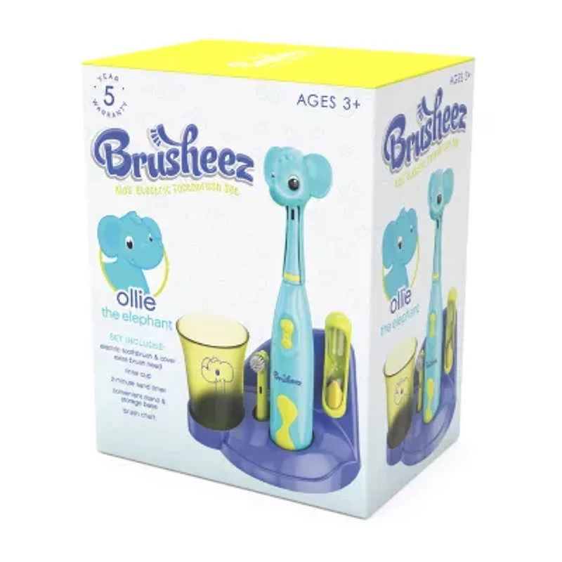 Brusheez Kid's Electric Toothbrush Set - Ollie the Elephant