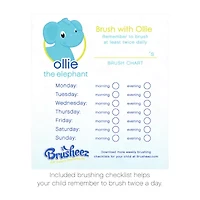 Brusheez Kid's Electric Toothbrush Set - Ollie the Elephant
