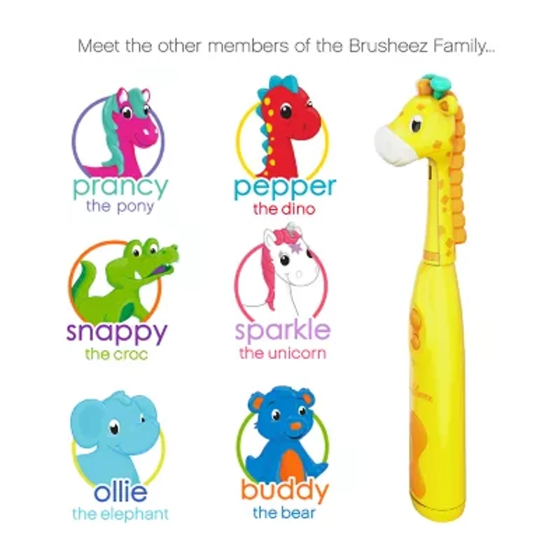Brusheez Children's Electronic Toothbrush Set – Jovie the Giraffe