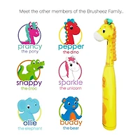 Brusheez Children's Electronic Toothbrush Set – Jovie the Giraffe