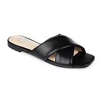 Journee Collection Womens Carlotta Slide Sandals
