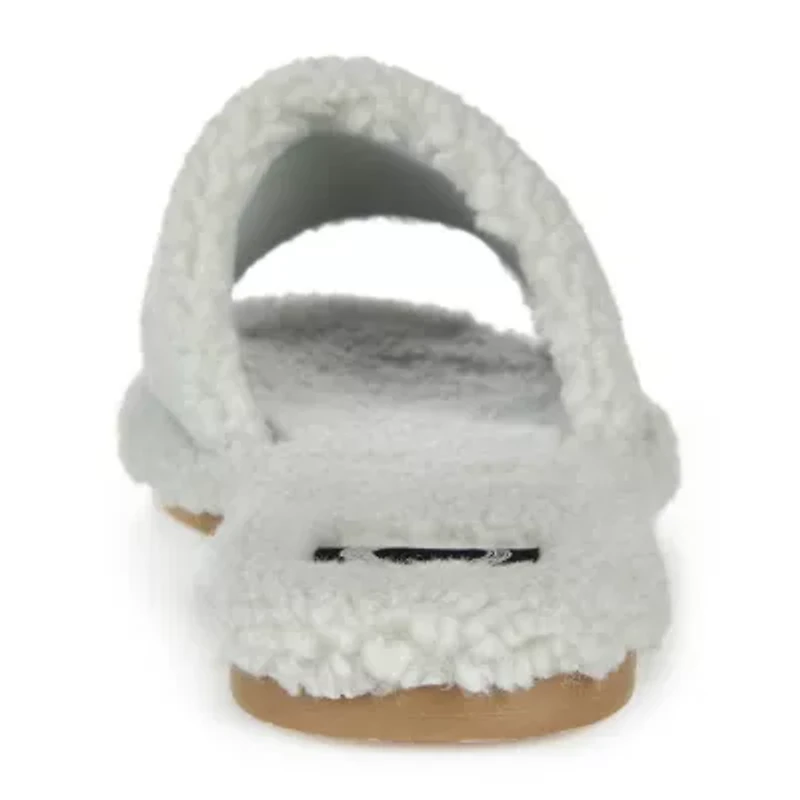 Journee Collection Sunlight Womens Slip-On Slippers