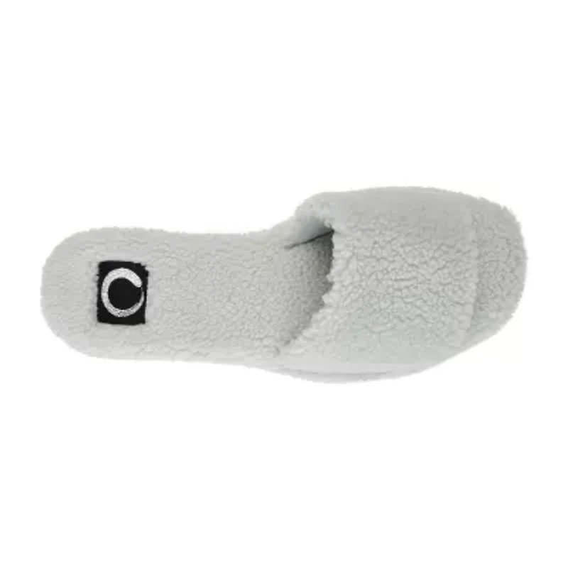 Journee Collection Sunlight Womens Slip-On Slippers