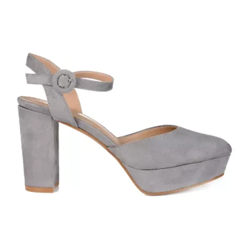 Journee Collection Womens Block Heel Roslynn Pumps