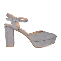 Journee Collection Womens Block Heel Roslynn Pumps