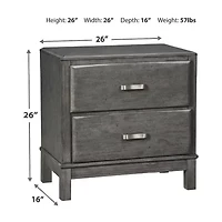 Signature Design by Ashley® Caitir Bedroom Collection 2-Drawer Nightstand