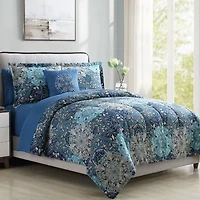 Modern Threads Granada Reversible Complete Bedding Set with Sheets