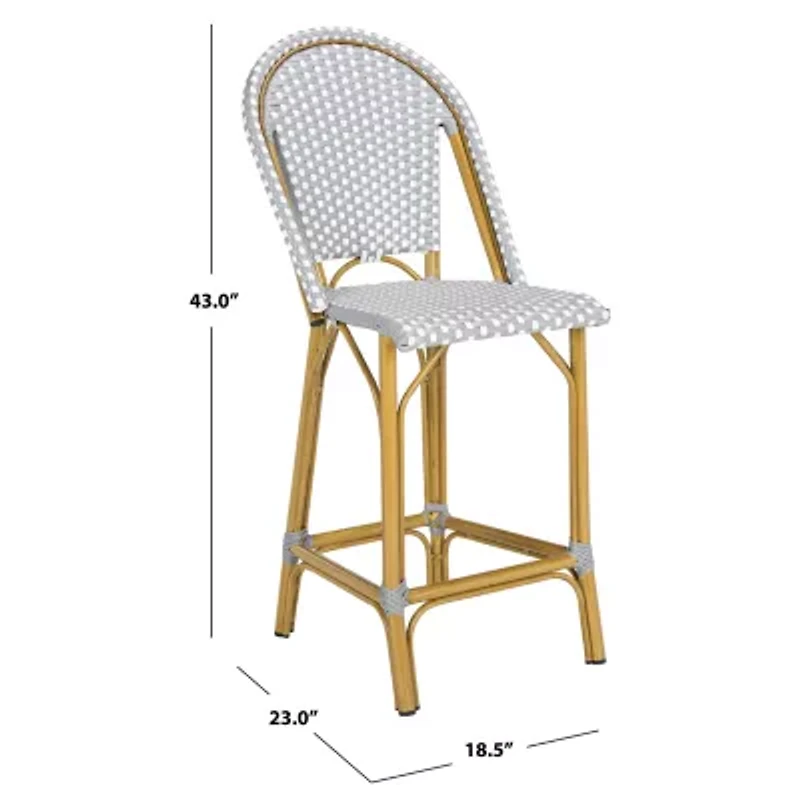 Gresley Outdoor And Patio Collection Counter Height Bar Stool